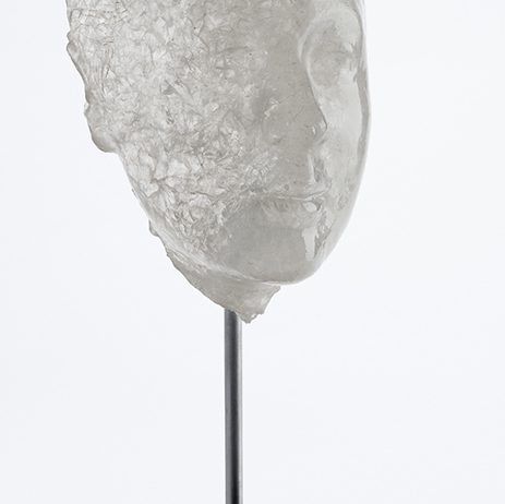 A full moon night in the mist of summer